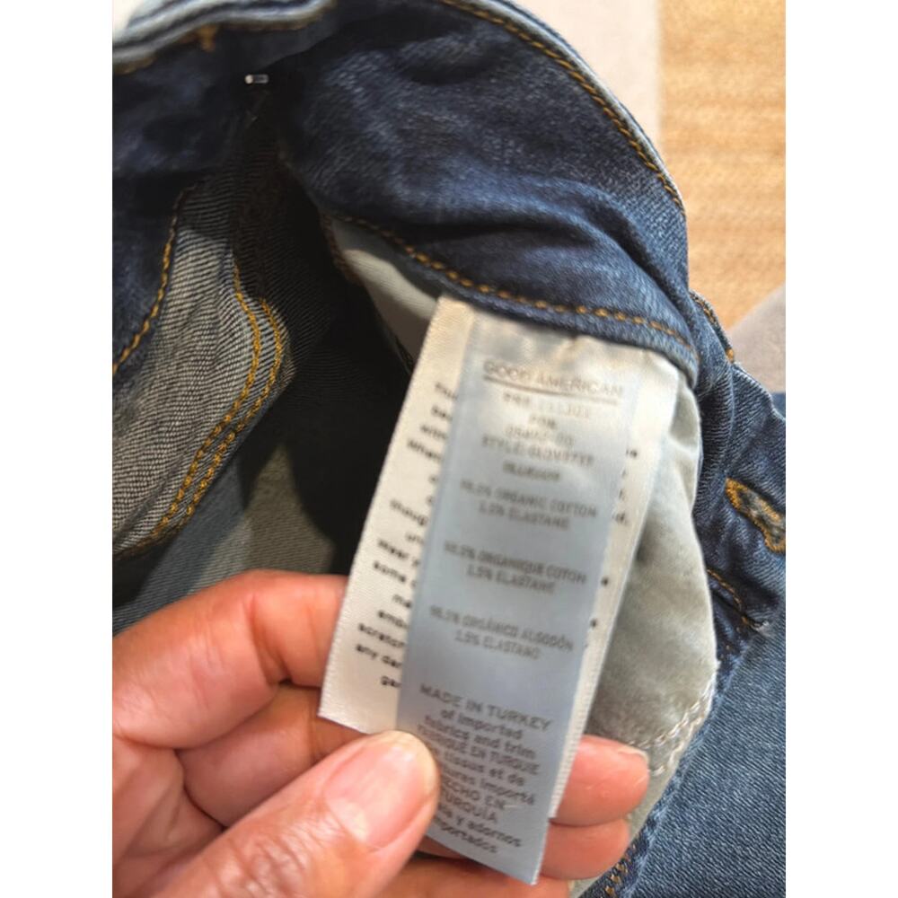 Good American high waisted skinny jeans EUC 2 2358 - Picture 4 of 5